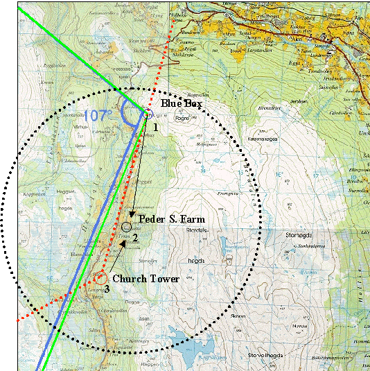 Map of Hessdalen - updated stations